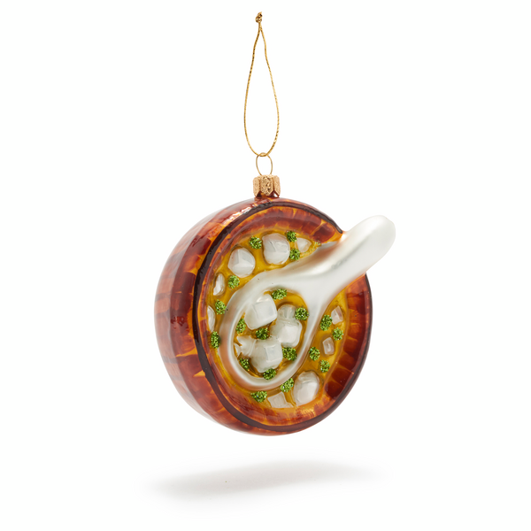 Miso Soup Glass Ornament