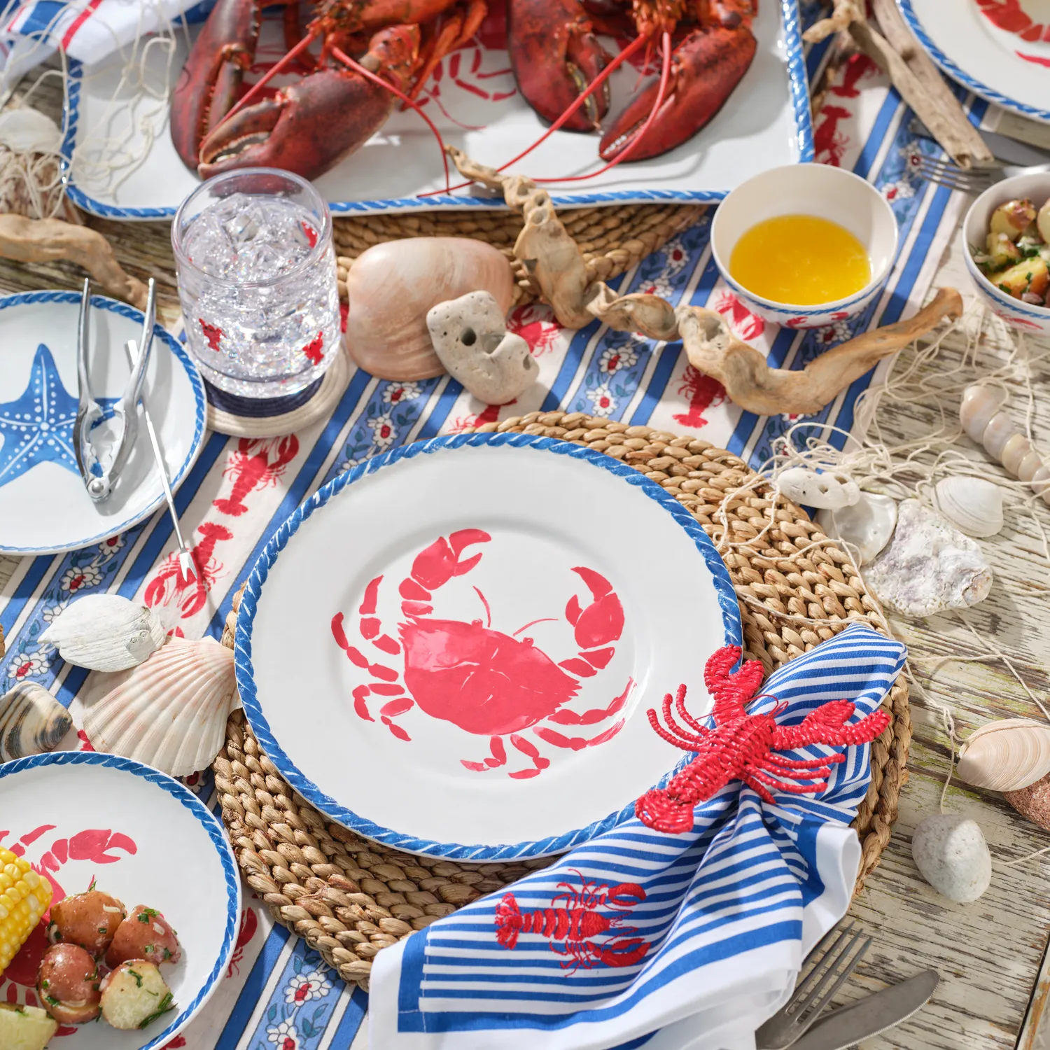 Sur La Table Seaside Lobster Napkin Ring