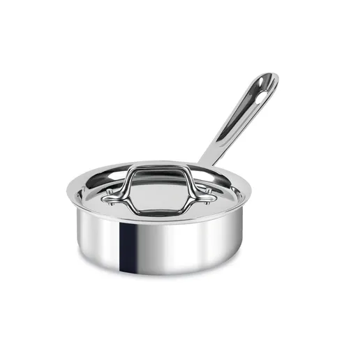 All-Clad D3 Stainless Steel Saucepan with Lid