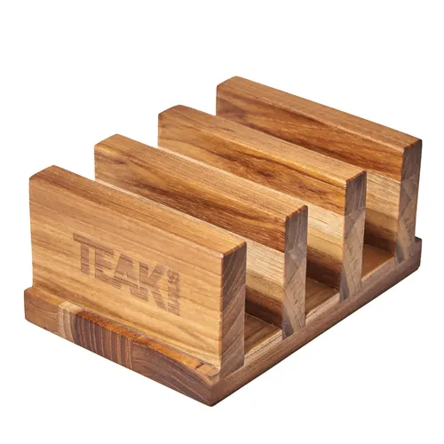 Teakhaus Set of 3 Cutting Boards with Stand