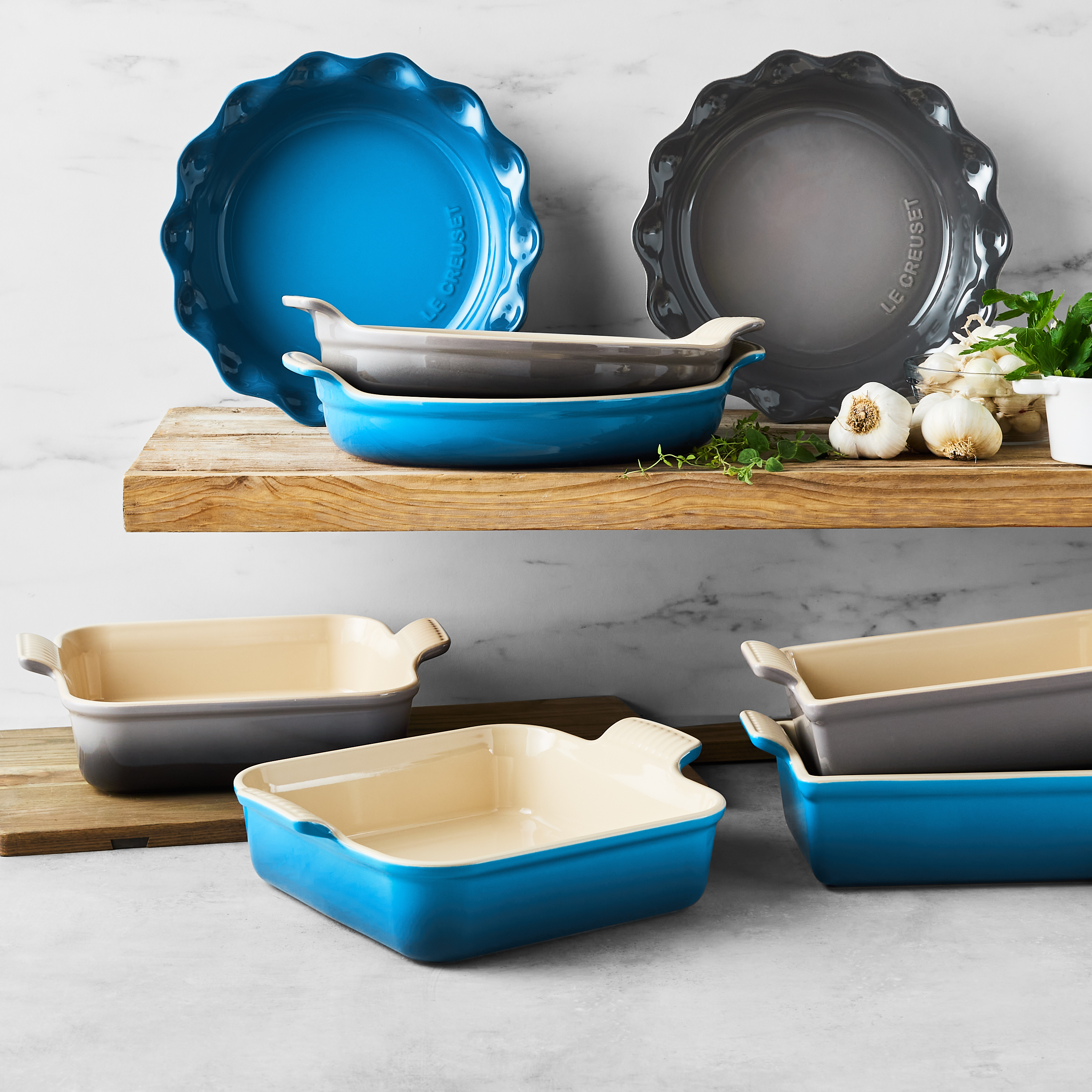 Le Creuset 4-Piece Heritage Bakeware Set