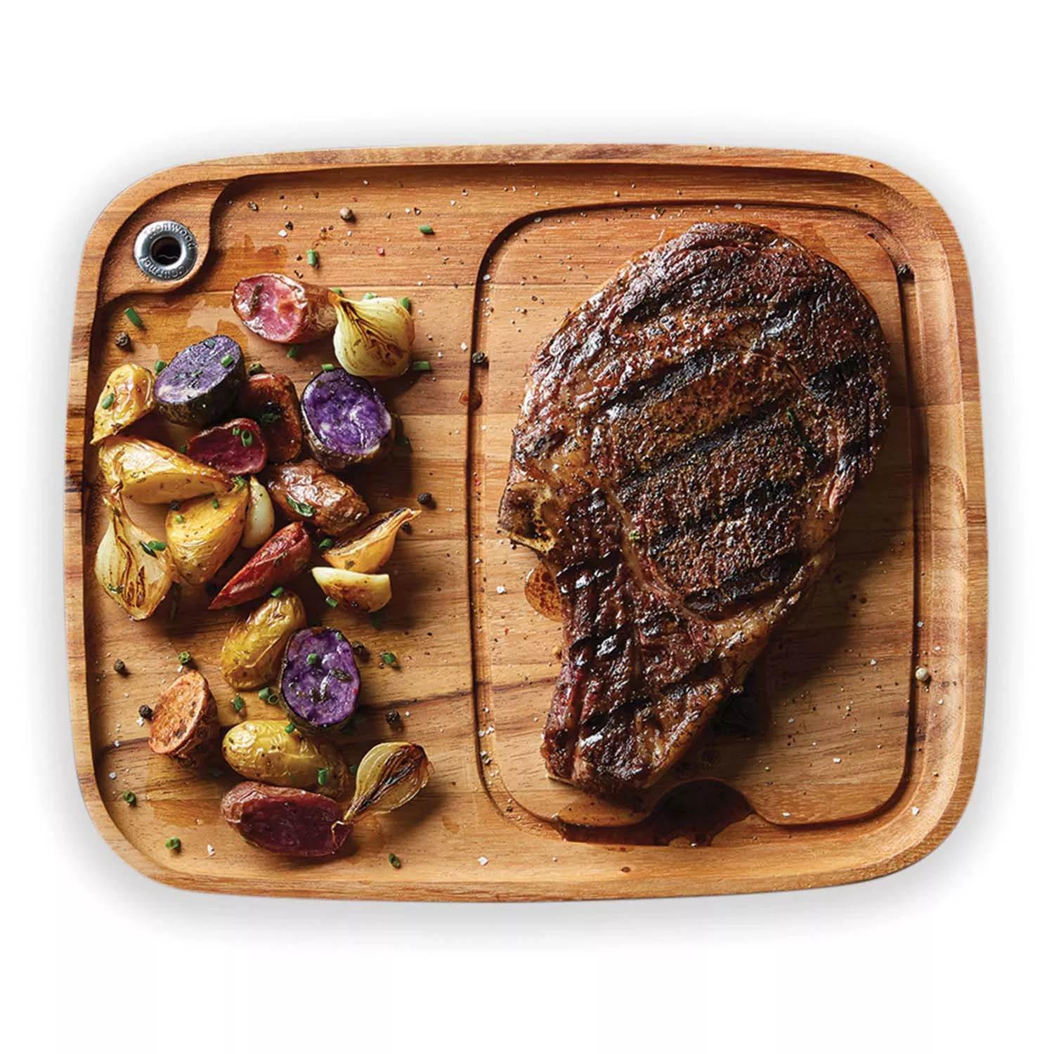 Fox Run Acacia Steak Platter