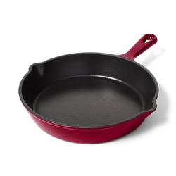 Sur la table Enameled Cast Iron Skillet, 8"