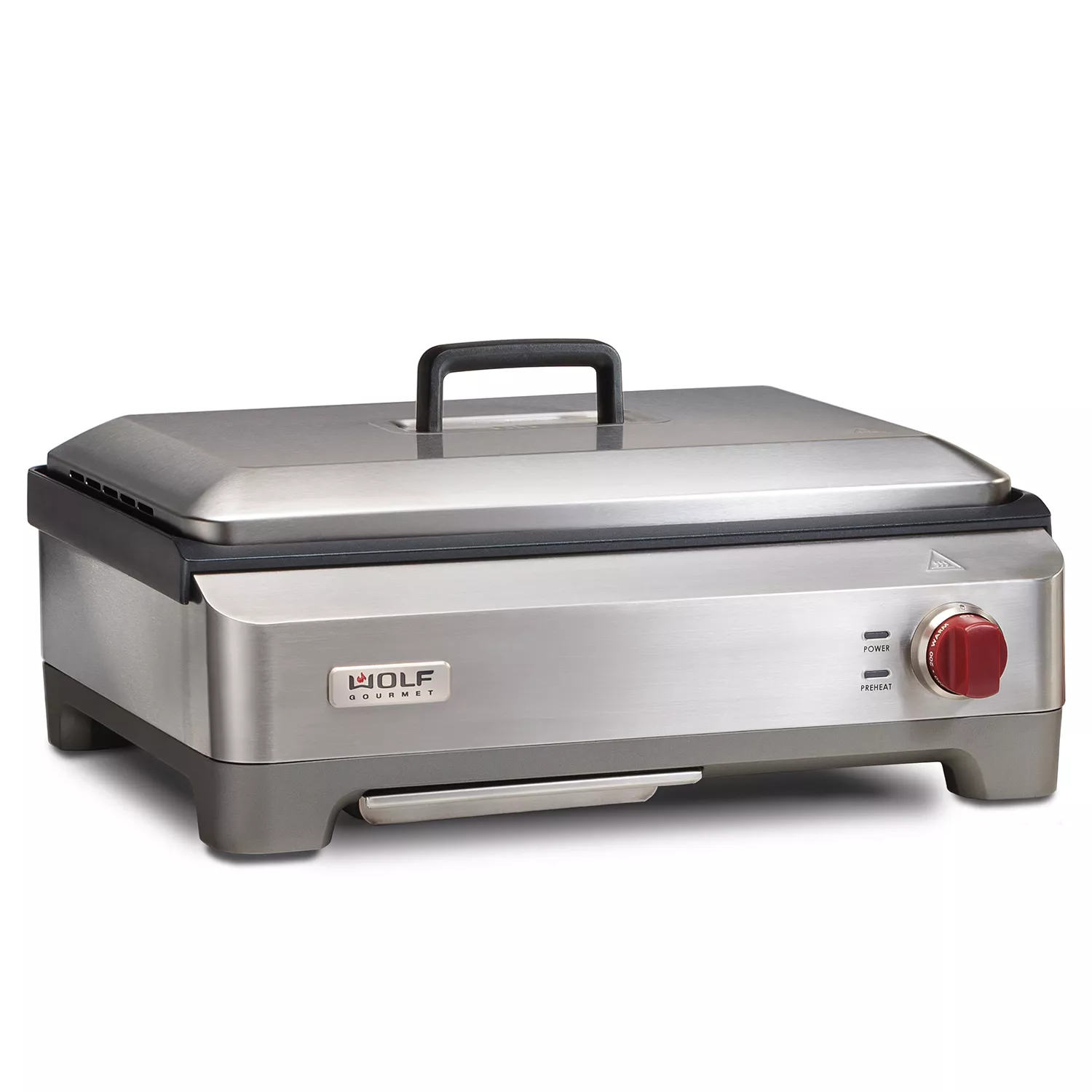 Wolf Gourmet Precision Griddle with Stainless Steel Lid Stainless Steel  WGGR100S - Best Buy