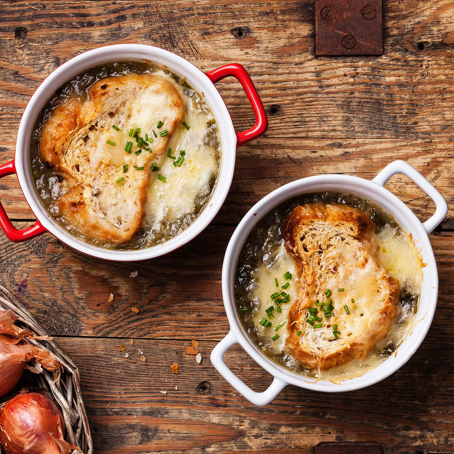 Kitchen Basics Onion Soup Bowl Set - Brown