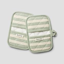 Sur la table Striped Mini Mitts, Set of 2