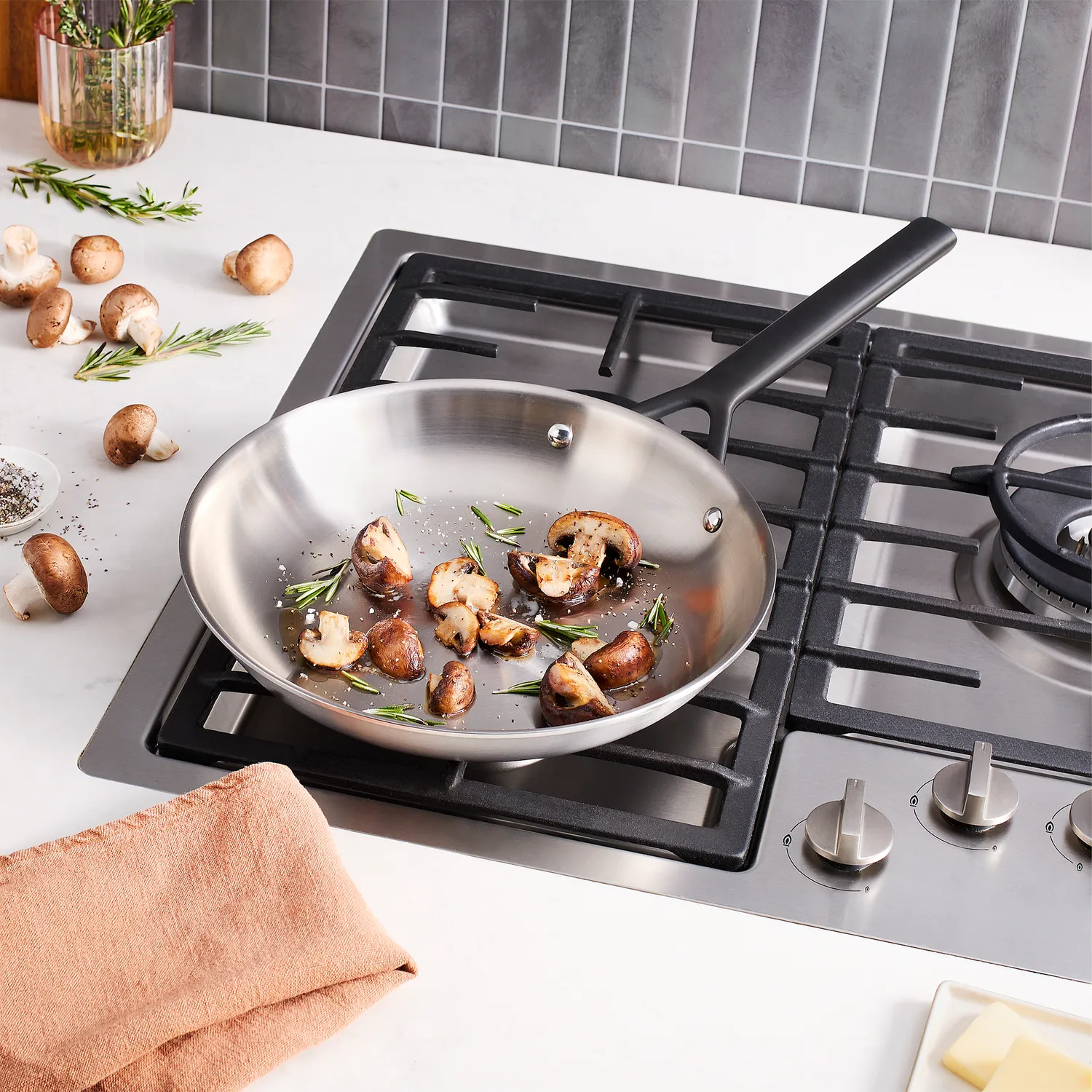 Zwilling Milano Stainless Steel Skillets