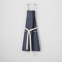 Chef Apron – Denim or Twill - Cotton Straps - Smart Pockets - Pro Chef,  Cook, Barista, Bartender