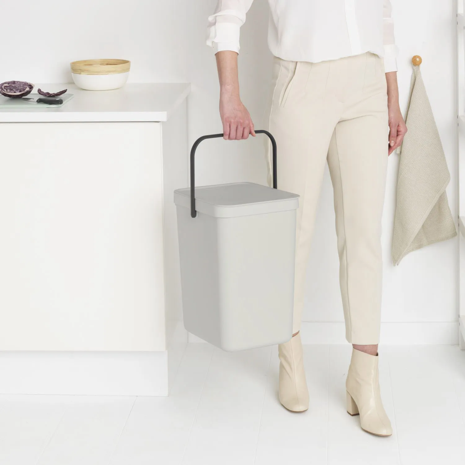 Brabantia Sort & Go Trash Bin, 25 L