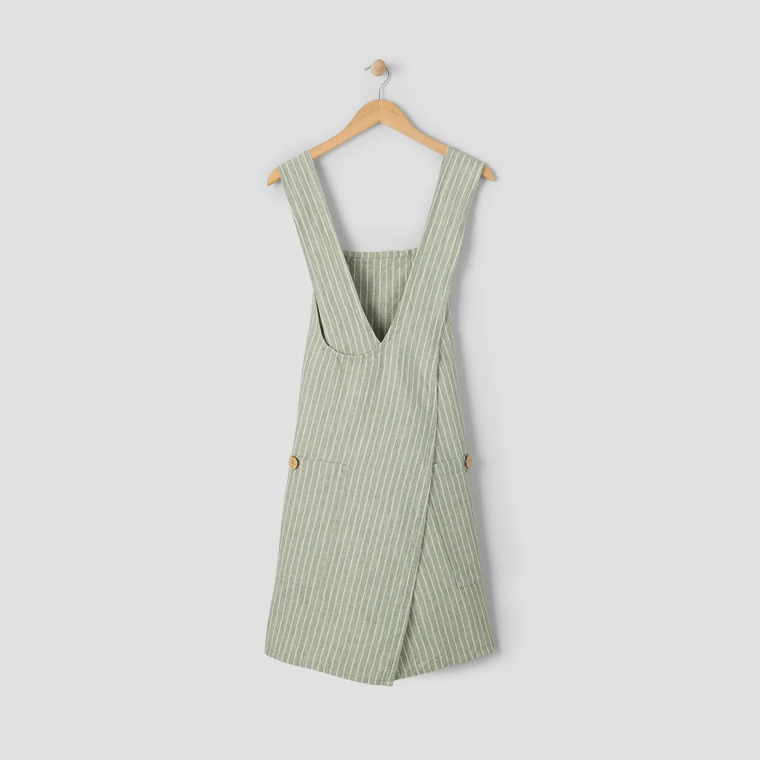 Sur La Table Stripe Linen Smock Apron