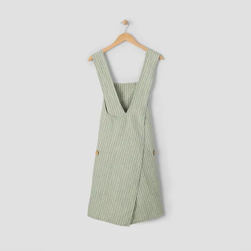 Sur La Table Stripe Linen Smock Apron