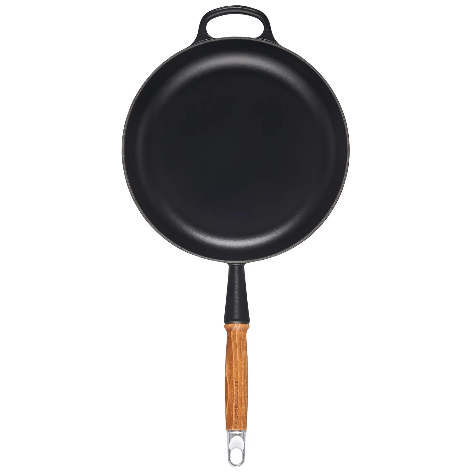 Le Creuset Enameled Cast Iron Alpine Wood Handled Skillet, 10.25"