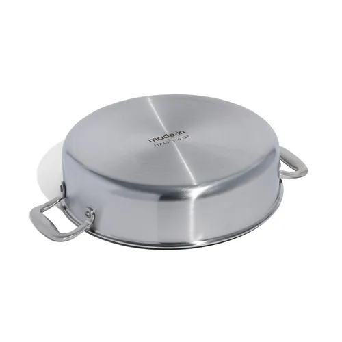 Made In Stainless Clad Rondeau, 6 qt.