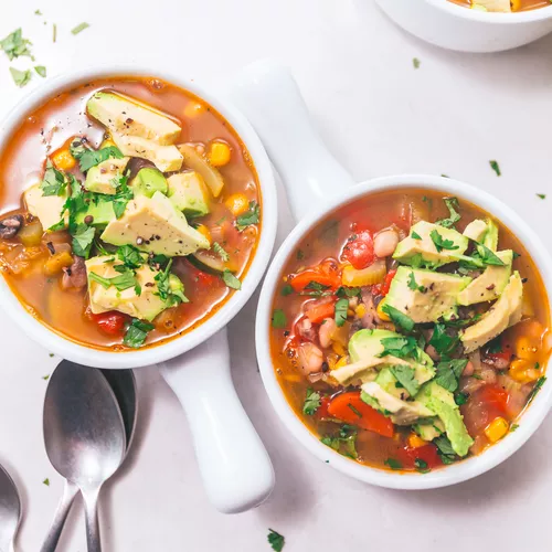 Veggie-Packed Bean Soup
