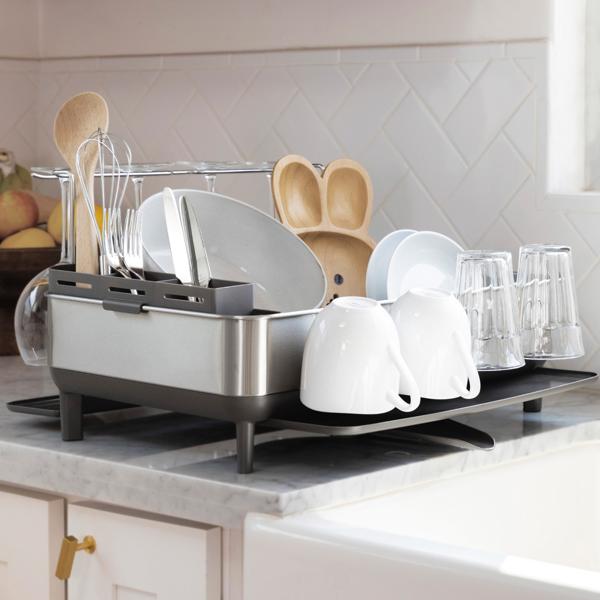 Simplehuman Steel Frame Dishrack - thumbnail 2