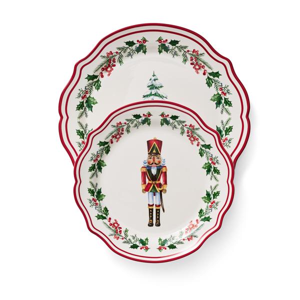 Sur La Table Nutcracker 12-Piece Dinnerware Set 