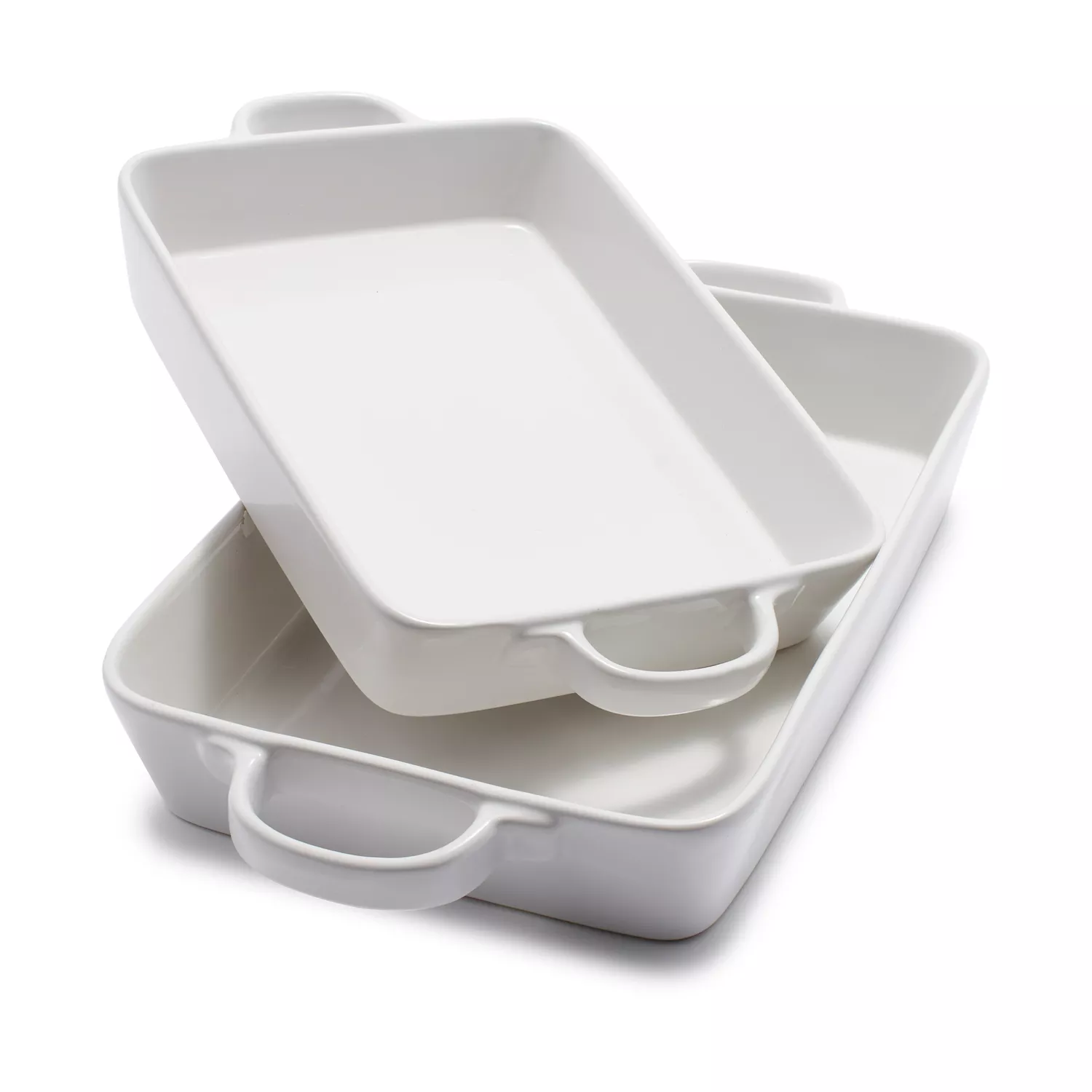 Sur La Table Stoneware 2-Piece Rectangular Baker Set