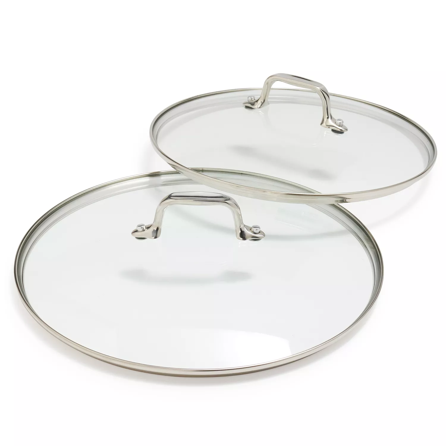 All-Clad HA1 2-Piece Glass Lid Set, 10" & 12"