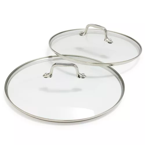 All-Clad HA1 2-Piece Glass Lid Set, 10&#34; &#38; 12&#34;