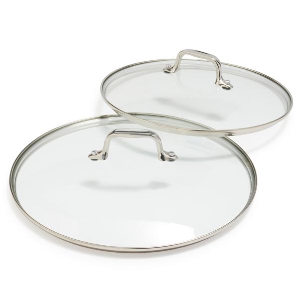 All-Clad HA1 2-Piece Glass Lid Set, 10" & 12"