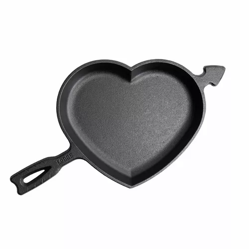 Lodge Cast Iron Melting Pot with Silicone Brush, Cast Iron