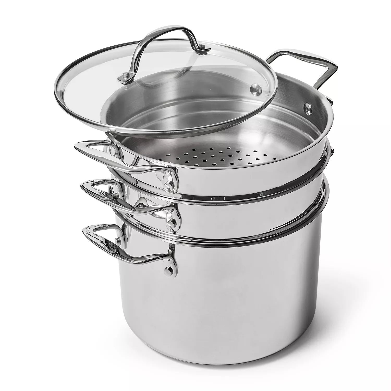 Drain Pail, Stainless Steel, 16 Qt