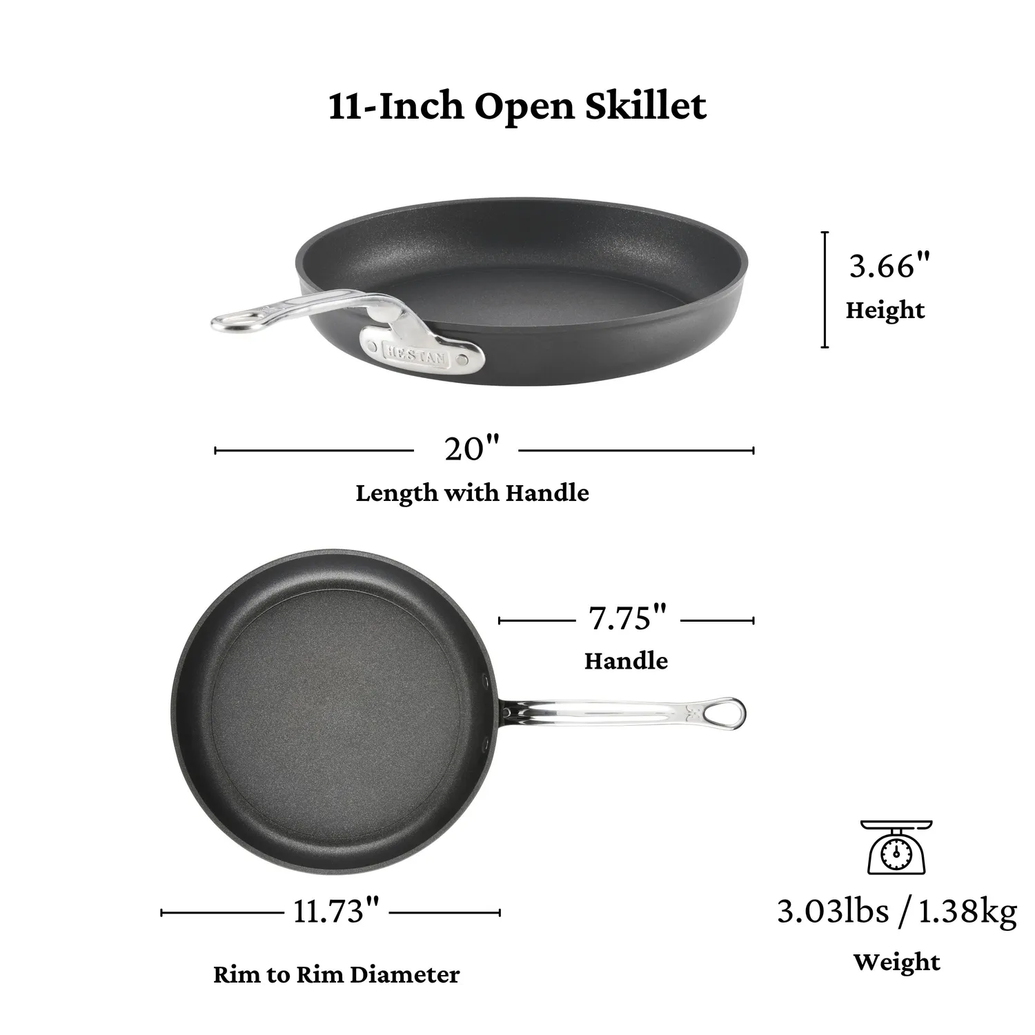 Hestan TITUM® Fusion Nonstick Skillet