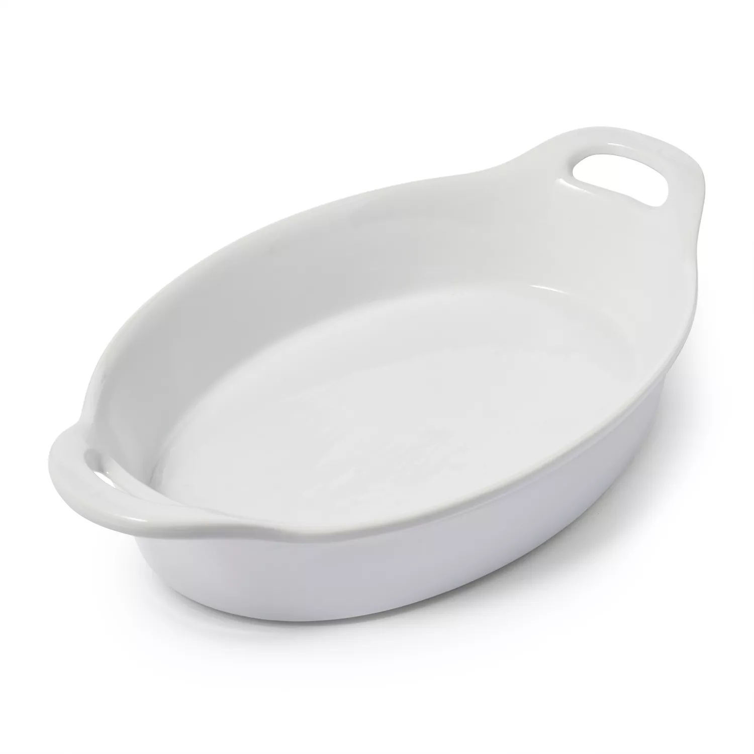 Sur La Table Oval Porcelain Baker, 1.8 qt.