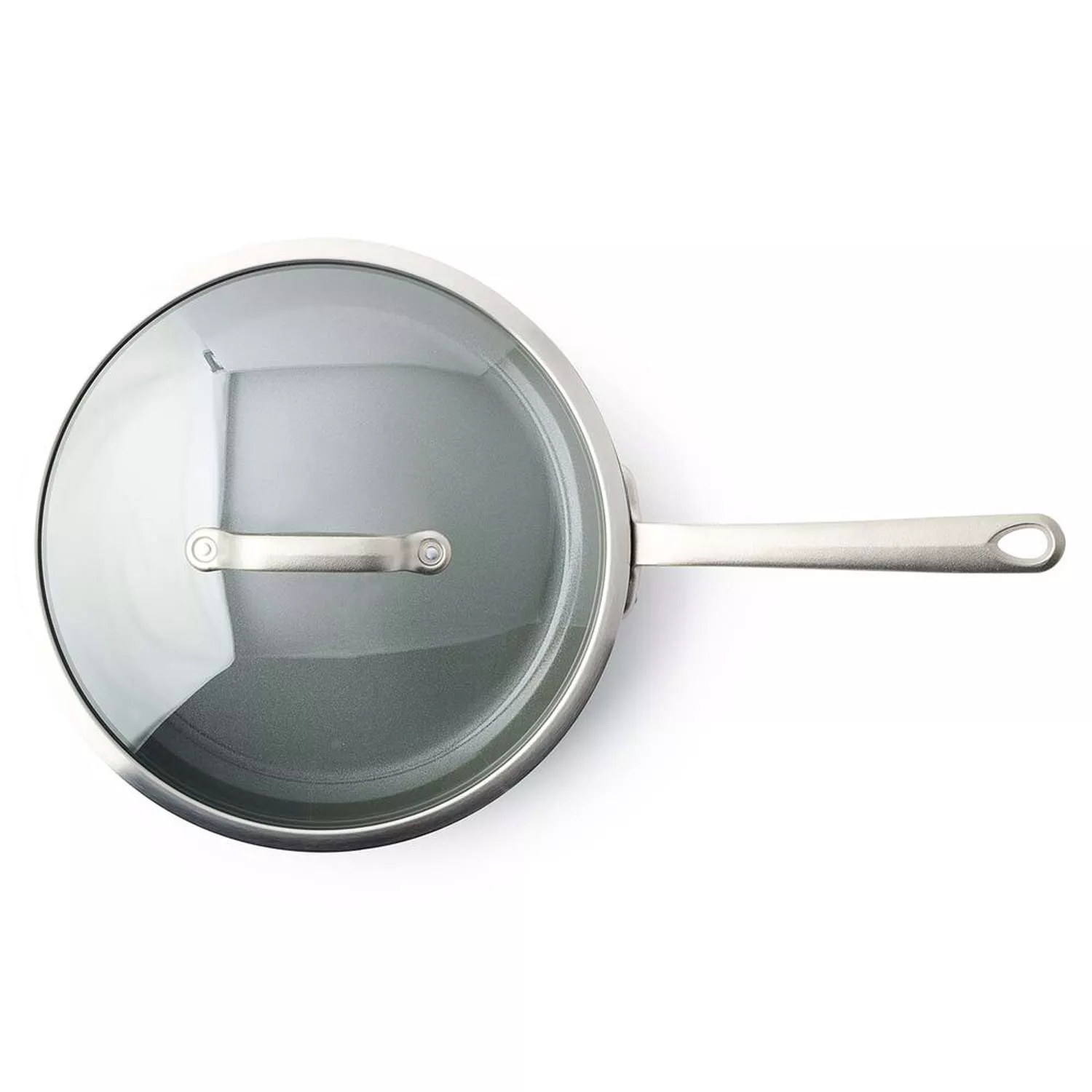 GreenPan Craft Steel Nonstick Skillet with Lid, 12"