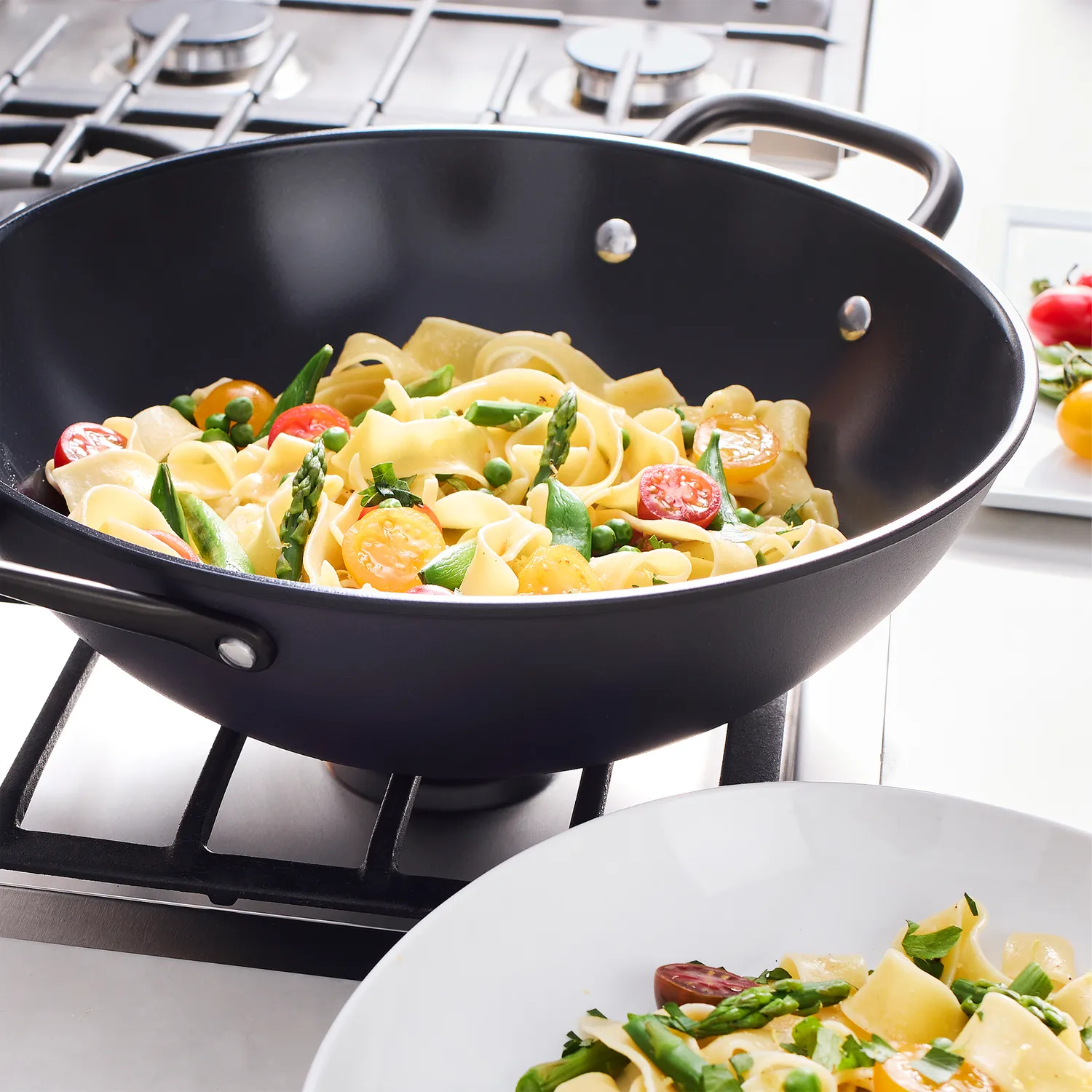 Zwilling Milano Ceramic Nonstick Wok with Lid, 12"