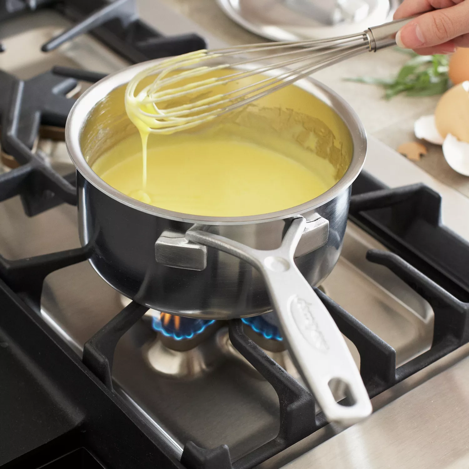 Demeyere Industry5 Stainless Steel Saucepan With Lid