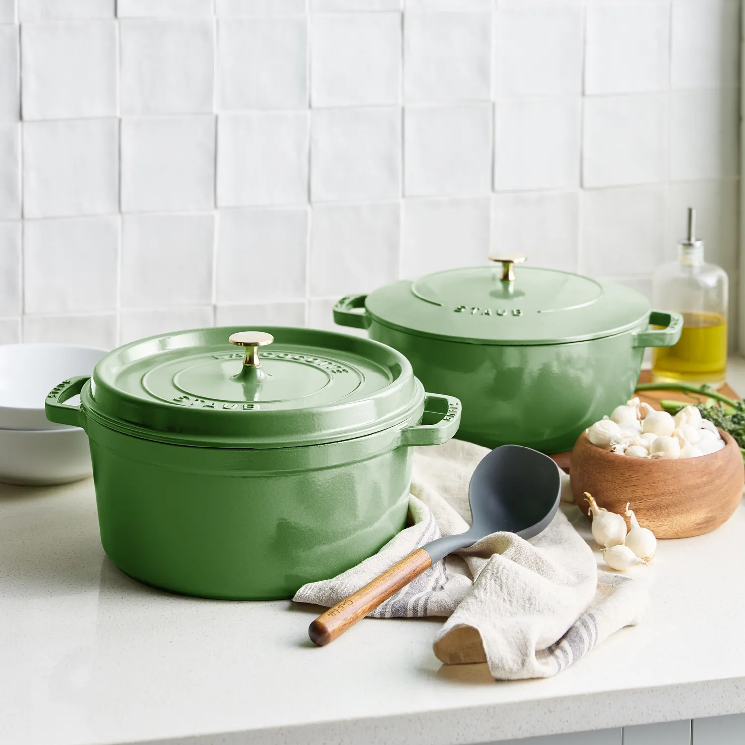 Staub Round Dutch Oven, 5.5 qt.