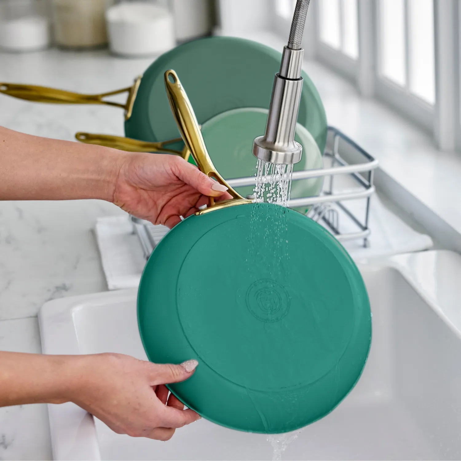 GreenPan Hamptons Skillets, Set of 3