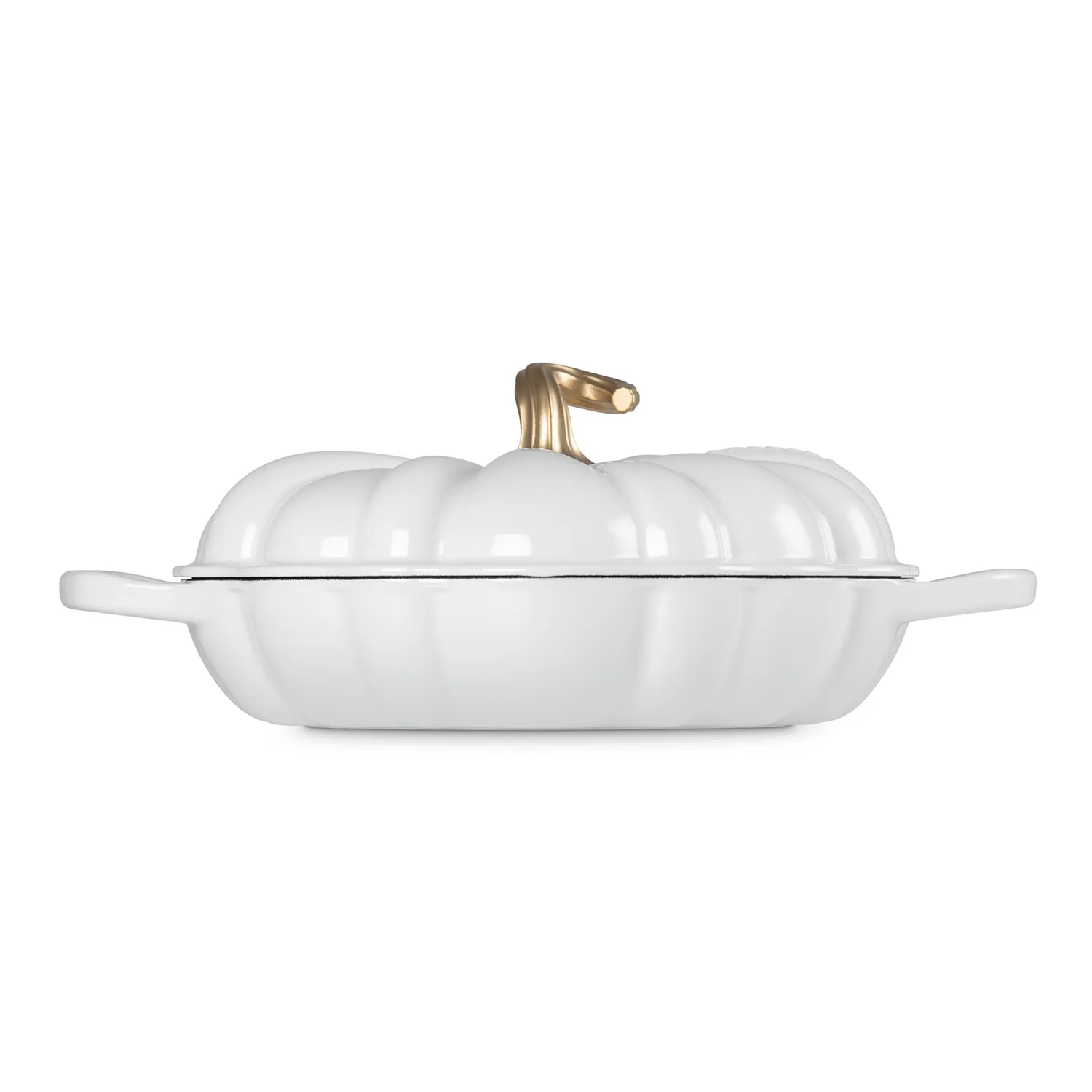 Le Creuset Enameled Cast Iron Pumpkin Braiser, 2.75 qt.