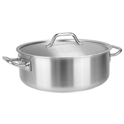 Cristel Stainless Steel Rondeau with Lid