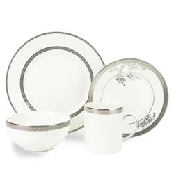 Vera Wang Lace 4-Piece Dinnerware Set