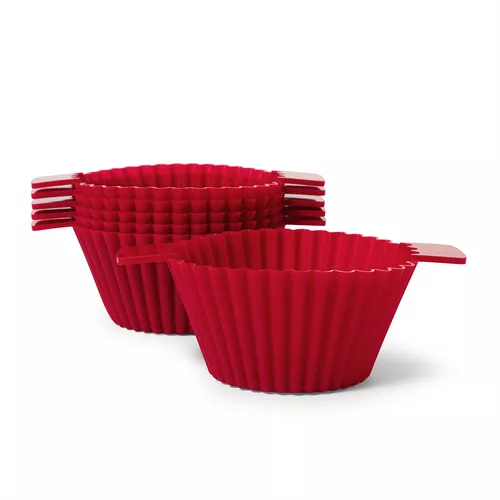 Sur La Table Silicone Jumbo Muffin Liners, Set of 6