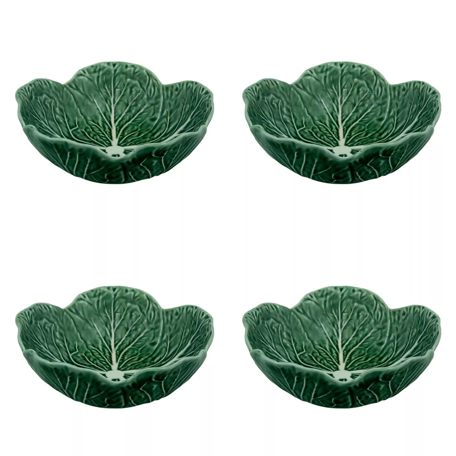 Bordallo Pinheiro Cabbage Green Cereal Bowl