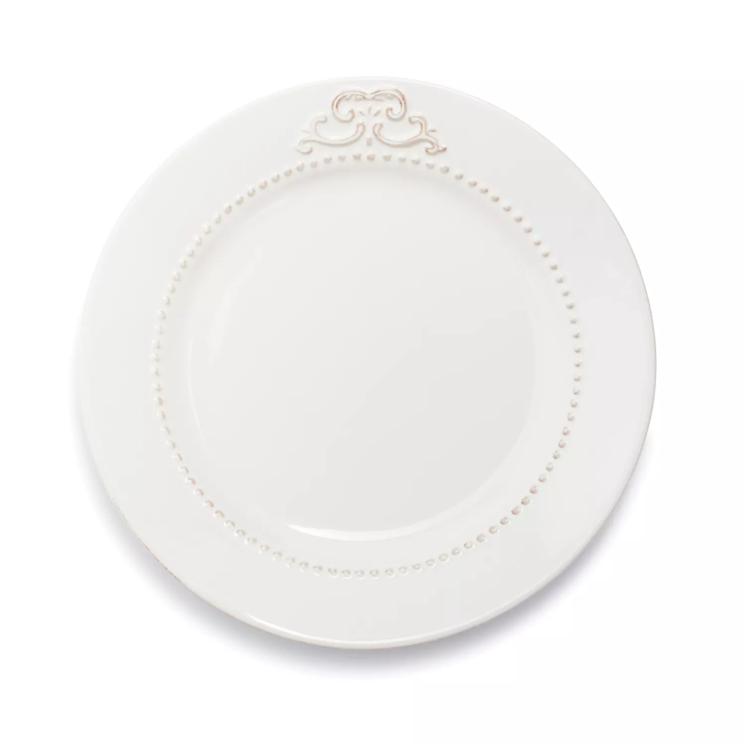 Sur La Table Pearl Stoneware Dessert Plates, Set of 4