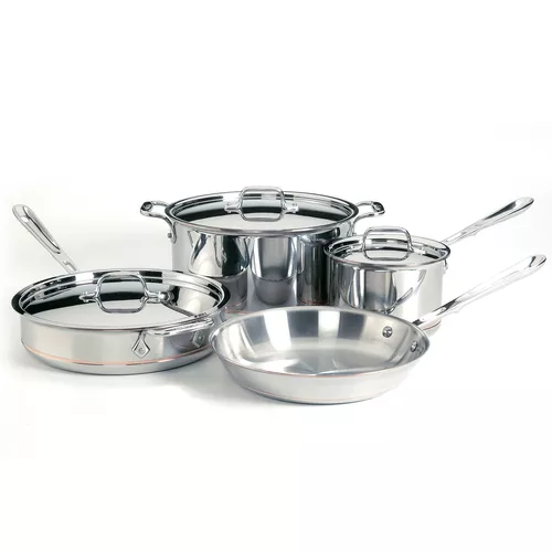 All-Clad Copper Core 7-Piece Cookware Set