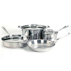 All-Clad Copper Core 7-Piece Cookware Set 