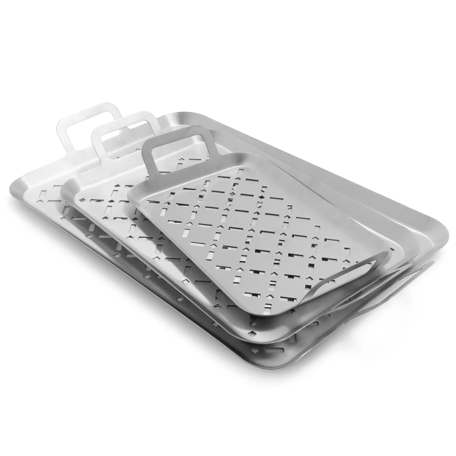 Sur La Table Stainless Steel Grill Grids, Set of 3