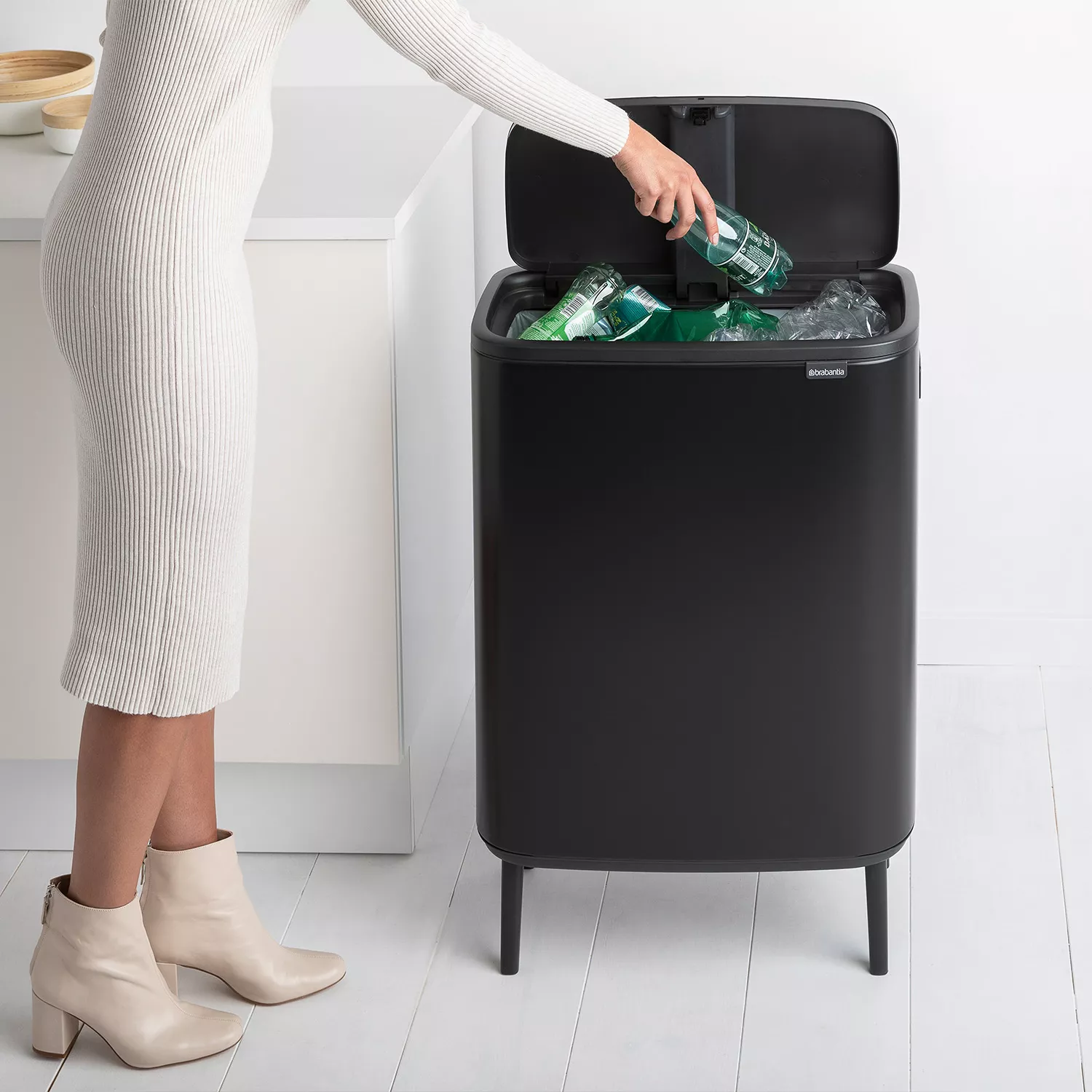 Brabantia Bo Touch Top Hi Can, 60 L
