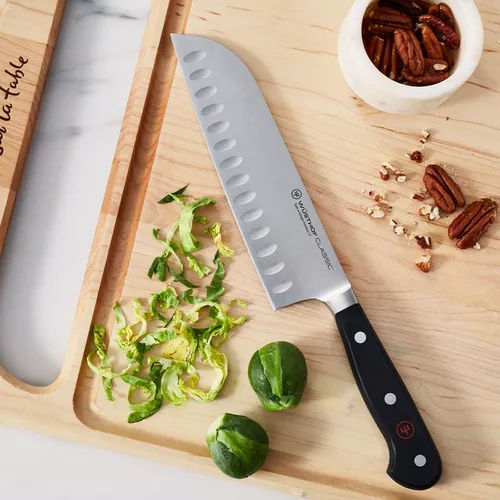 Wüsthof Classic Color Santoku Knife, 7"