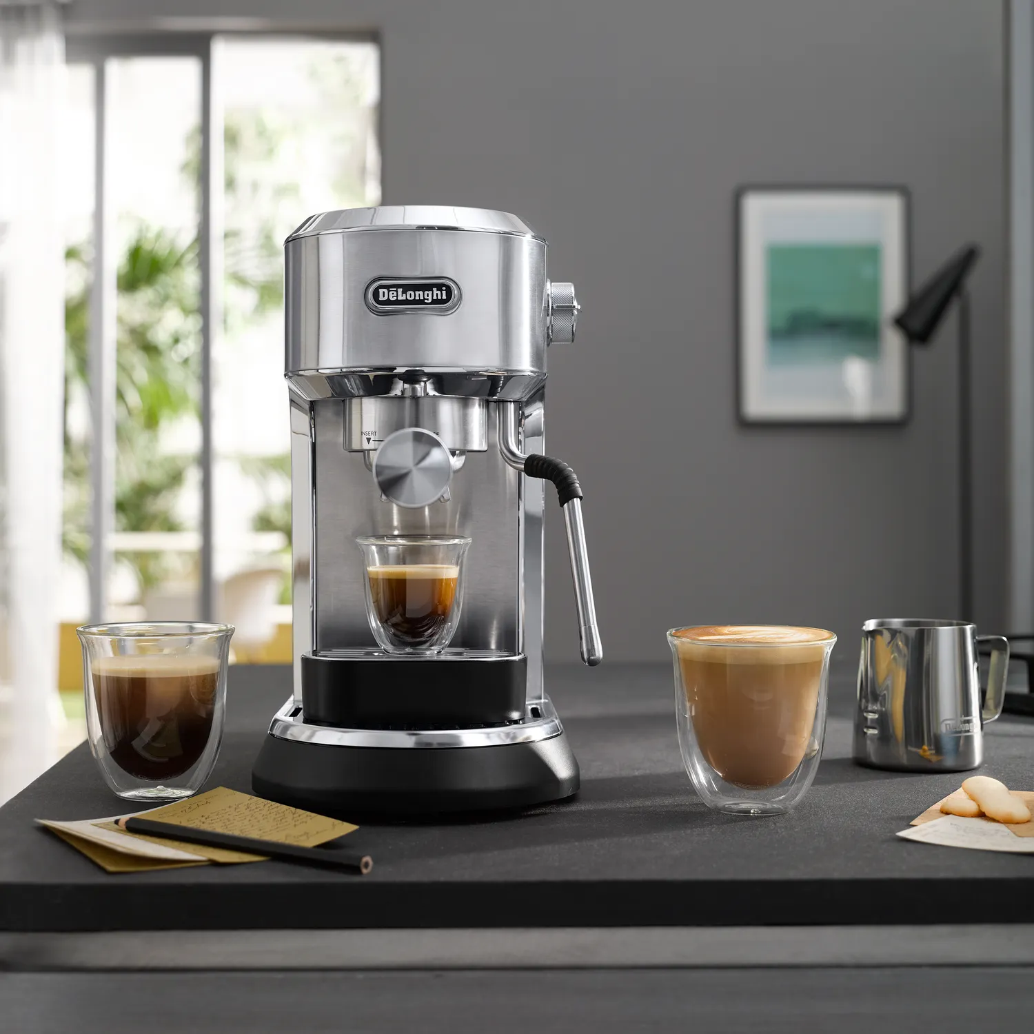 De'Longhi Dedica Maestro Manual Espresso Machine