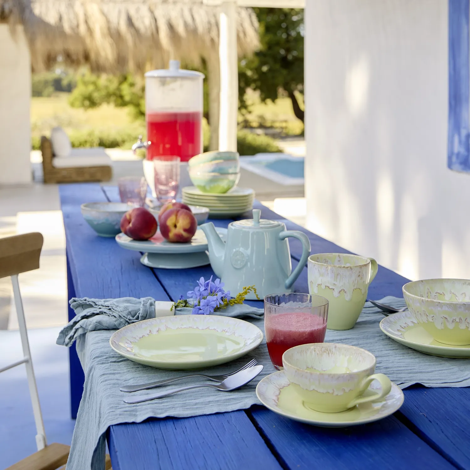 Costa Nova Taormina Dinner Plates, Set of 6