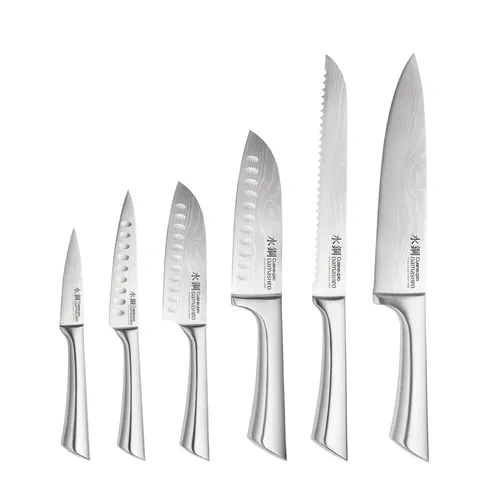 Cuisine::pro® Damashiro® Kinzoku 7-Piece Knife Block Set