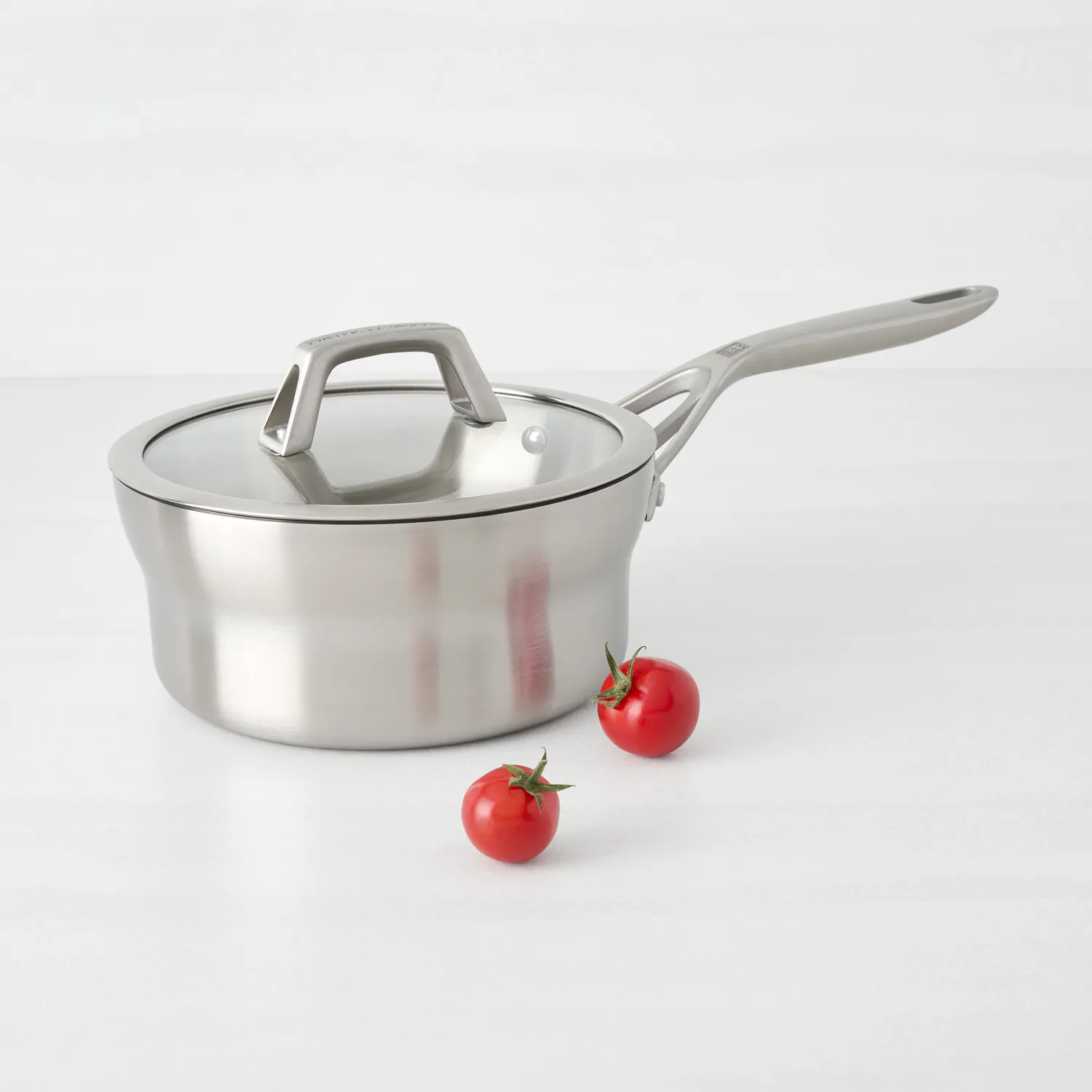 Zwilling Motion Stainless Steel Saucepan with Lid, 2.5 qt.
