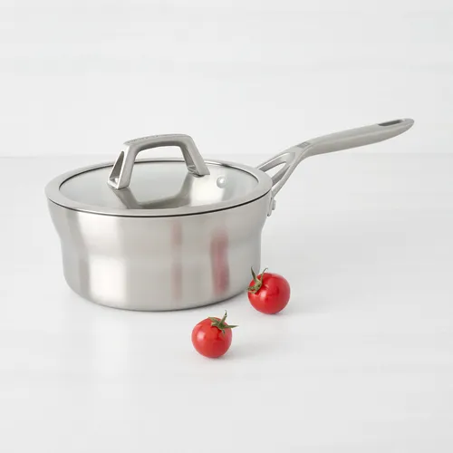 Zwilling Motion Stainless Steel Saucepan with Lid, 2.5 qt.