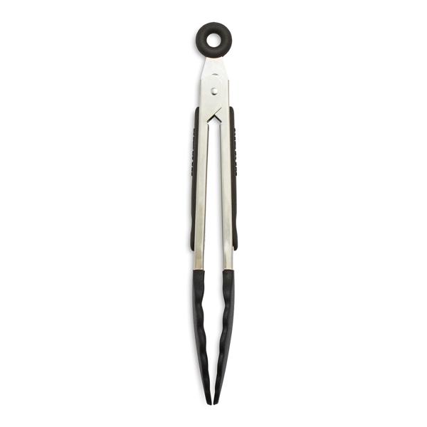 Sur La Table Silicone-Tipped Tongs, 7"